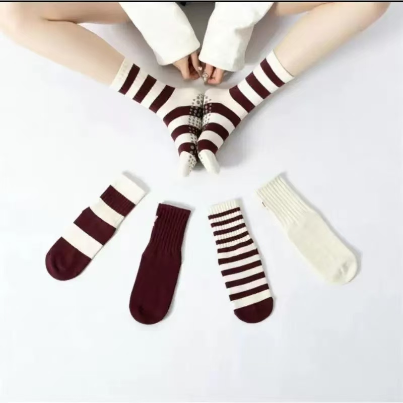 1/5Pairs Professional Anti-Sli - Fitness Yoga Pilates 评论和价格