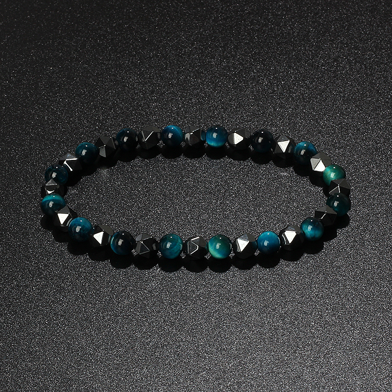 Natural Tiger Eye Facted Hemat - Yoga Health & Fitness Center 评论和价格
