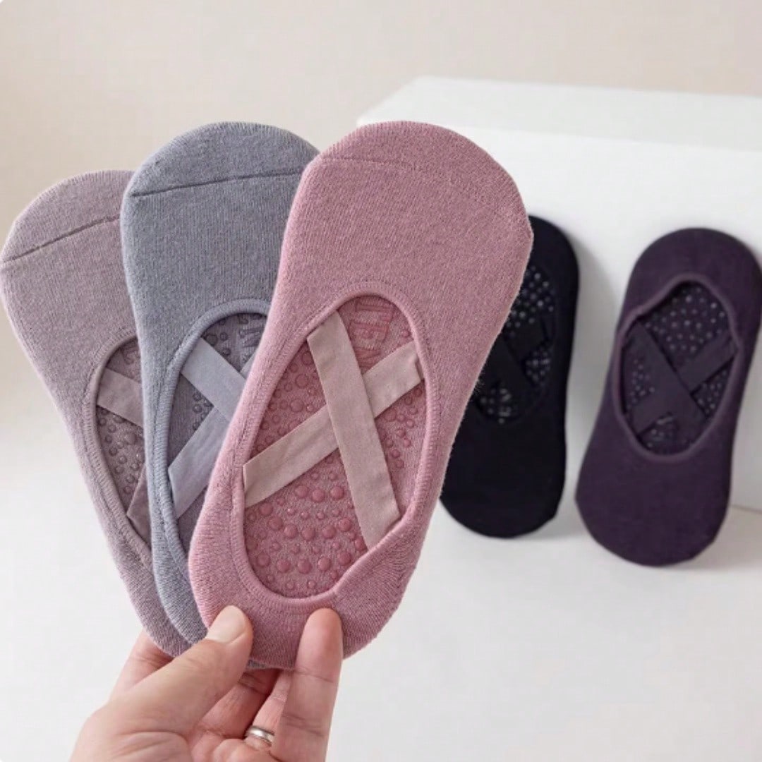 Anti-slip silicone sole yoga s - Fitness Yoga Pilates 评论和价格
